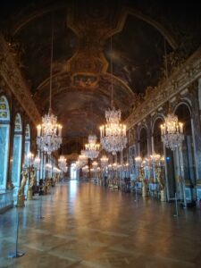 La galerie des glaces de Versailles
