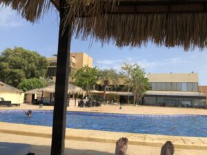 Piscine de l'hotel Sheraton à Djibouti